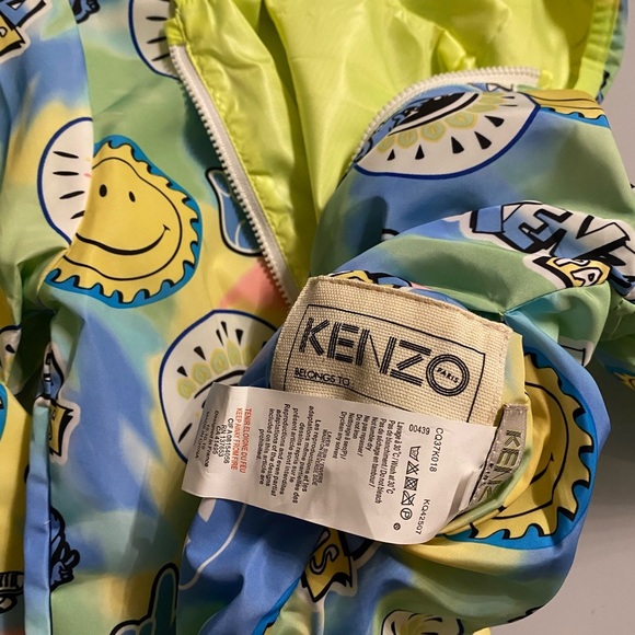 Kenzo kids hooded jacket, new - Picture 9 of 9